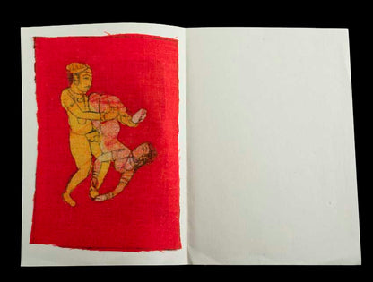 Tenture Kamasutra Batik – Carte Postale Érotique d’Inde