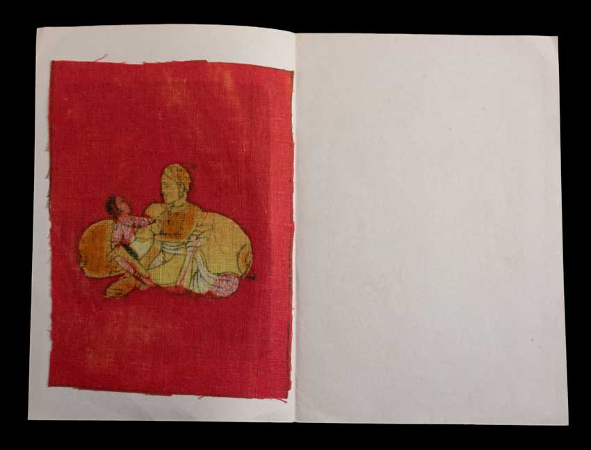 Tenture Kamasutra Batik – Carte Postale Érotique d’Inde