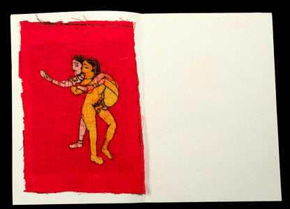 Tenture Kamasutra Batik – Carte Postale Érotique d’Inde