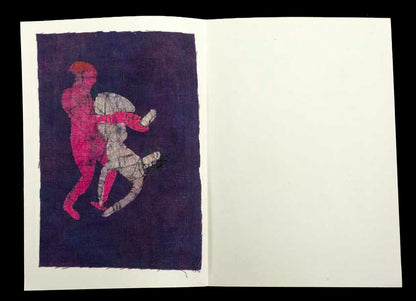 Tenture Kamasutra Batik – Carte Postale Érotique d’Inde