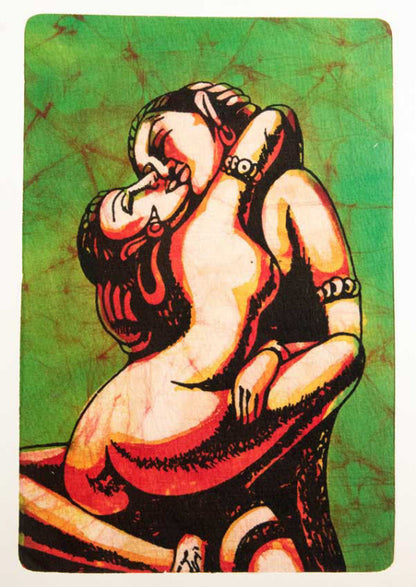 Tenture Kamasutra Batik – Art Érotique Indien
