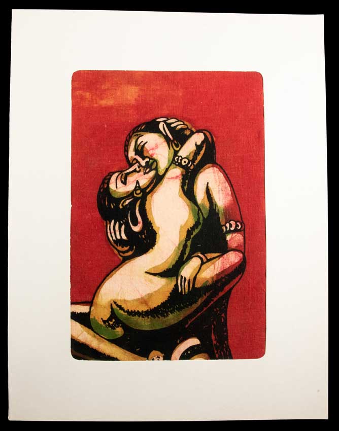 Tenture Kamasutra Batik – Art Érotique Indien