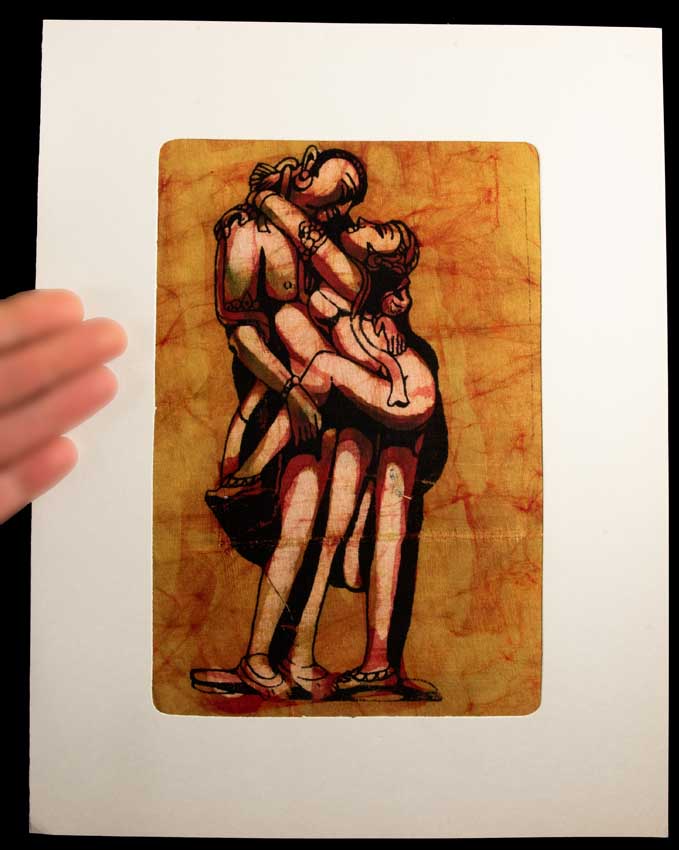 Tenture Kamasutra Batik – Art Érotique Indien