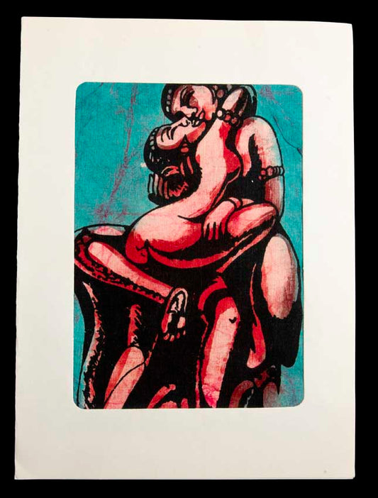Tenture Kamasutra Batik – Erotic Art Indien
