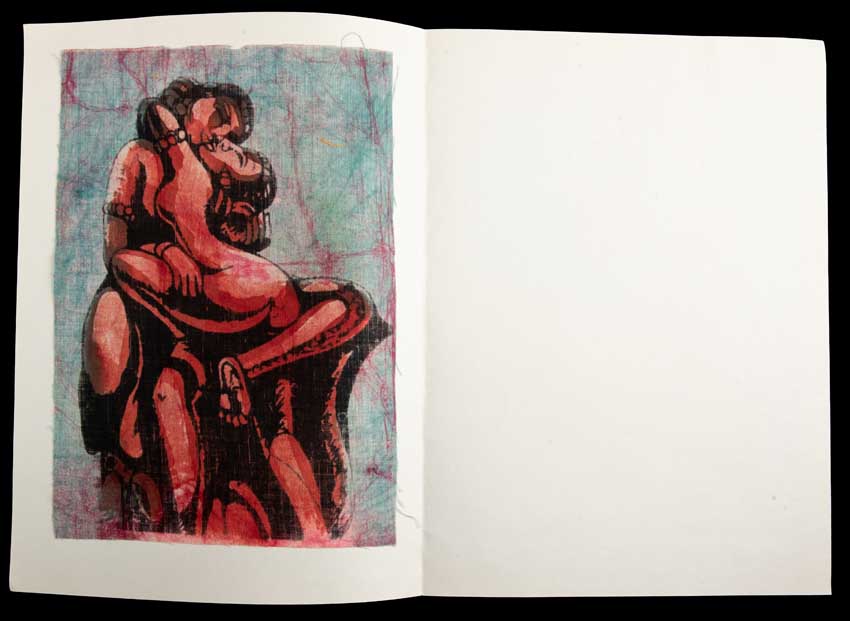 Tenture Kamasutra Batik – Erotic Art Indien