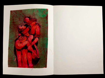 Carte Artisanale Tenture Kamasutra Batik – Erotic Art Indien
