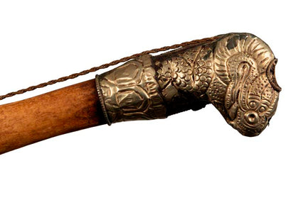 Kangling – trompette tibétaine rituelle du Chöd en cuivre et os - Artisanat népalais