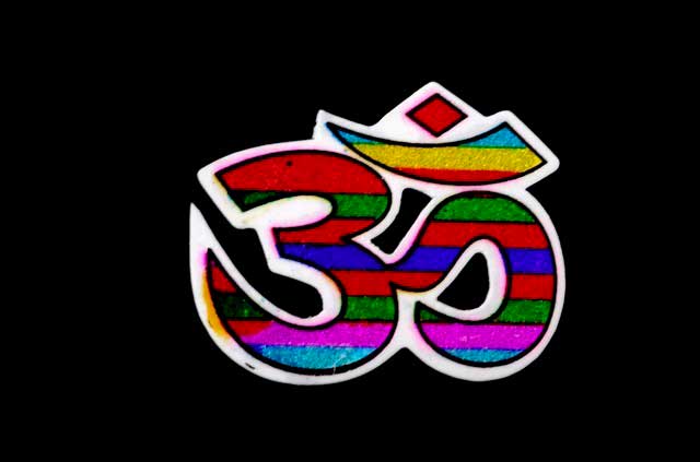 Autocollant Sticker Hindou – Om Aum