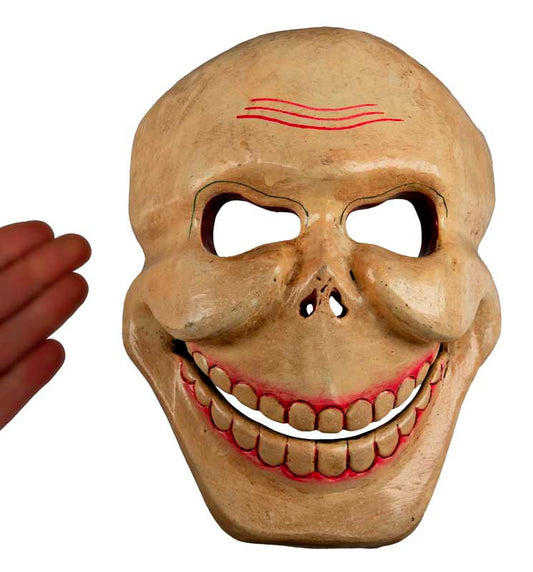 Masque Chitipati Tibétain Danse Cham Bouddhiste – Masque Népalais en Bois