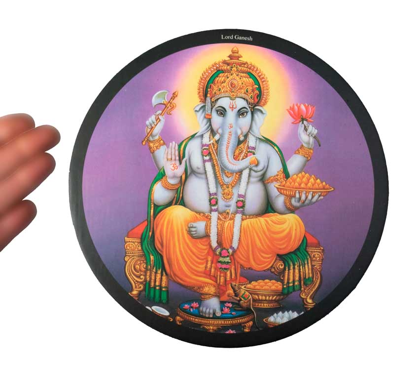 Coussin pour Bol Chantant Ganesh – Support Antidérapant du Népal