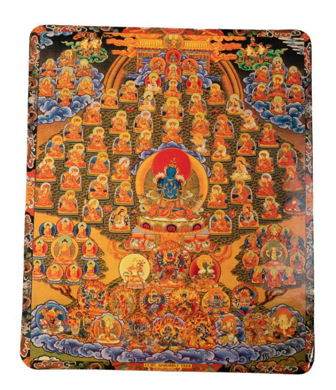 Coussin pour Bol Chantant Refuge Tree Vajradhara – Support Antidérapant du Népal