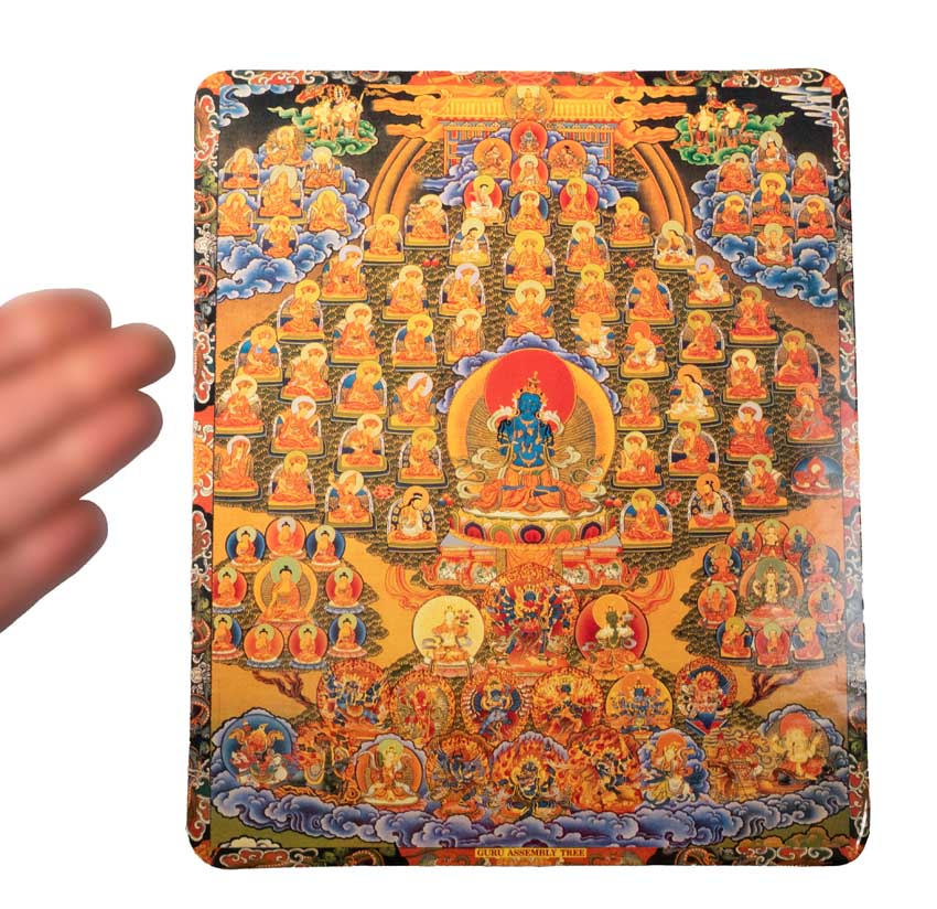 Coussin pour Bol Chantant Refuge Tree Vajradhara – Support Antidérapant du Népal