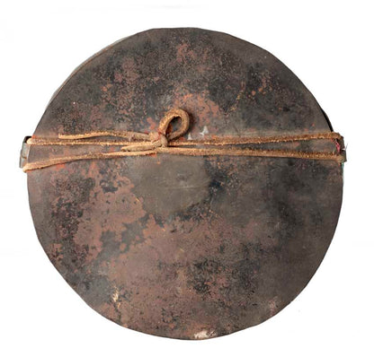 Ghau tibétain – reliquaire bouddhiste Bouddha en métal repoussé et verre
