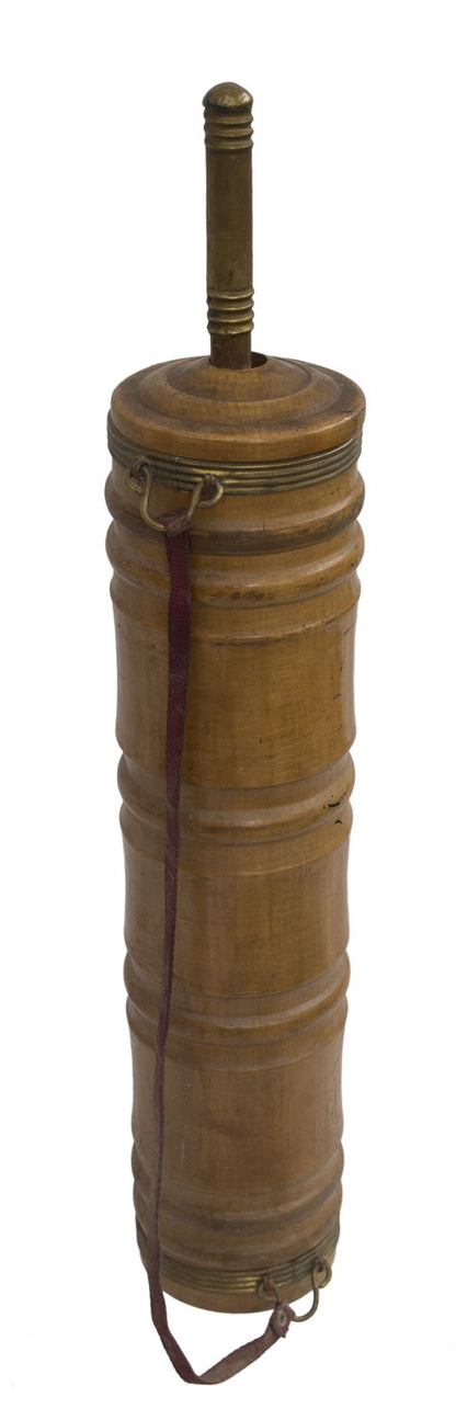 Ancienne Baratte Tibétaine à Thé au Beurre de Yak – Objet Usuel de l’Himalaya