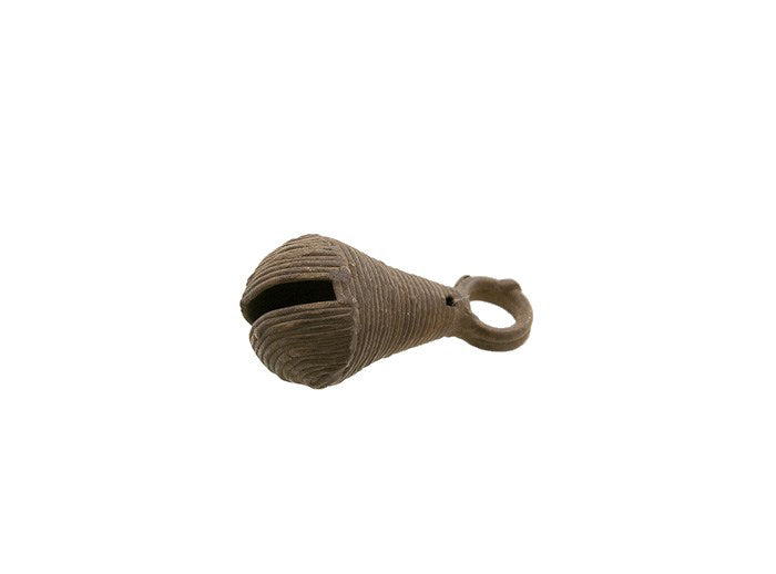 Ancienne Clochette Indienne en Laiton 5,7 cm – Grelot Traditionnel d'Orissa