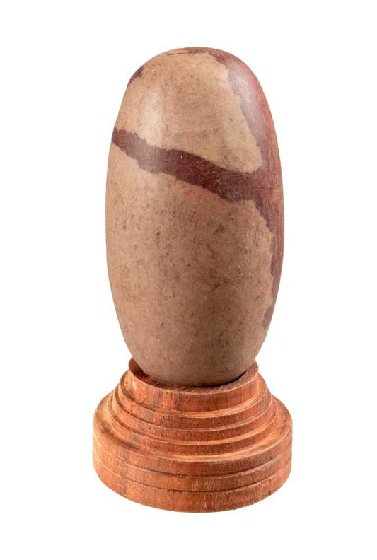 Shiva Lingam Pierre 8,5 cm – Pierre Sacrée De La Narmada, Inde