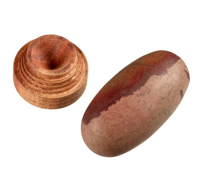 Shiva Lingam Pierre 8,5 cm – Pierre Sacrée De La Narmada, Inde