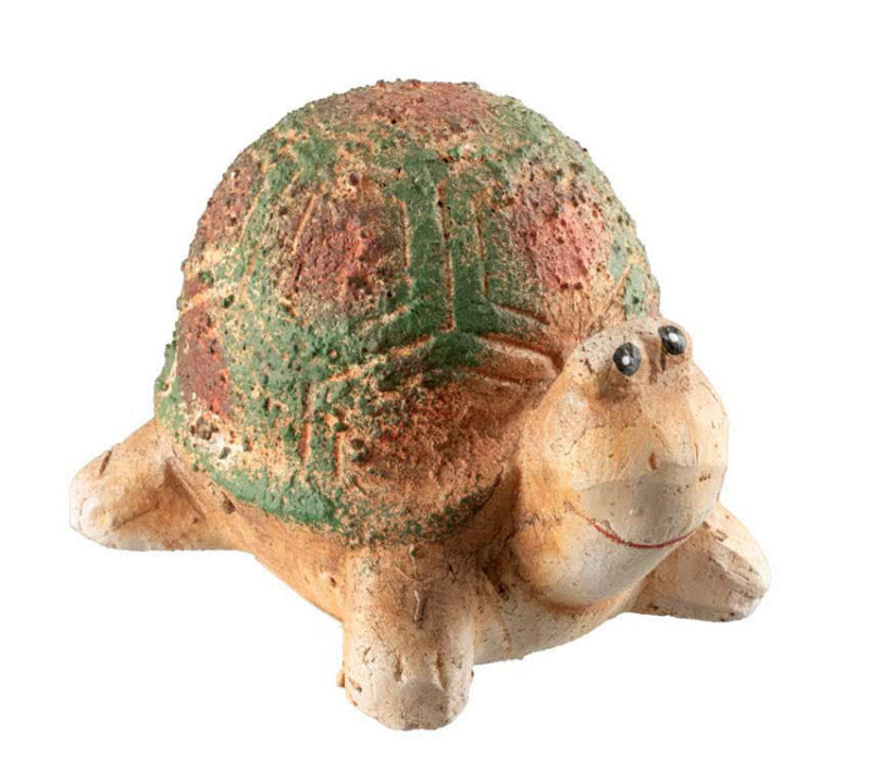Tortue En Résine Imitation Pierre – Statuette Décorative Asiatique