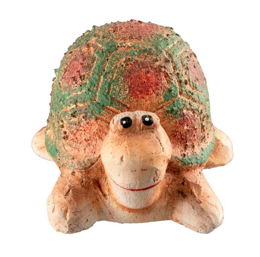 Tortue En Résine Imitation Pierre – Statuette Décorative Asiatique