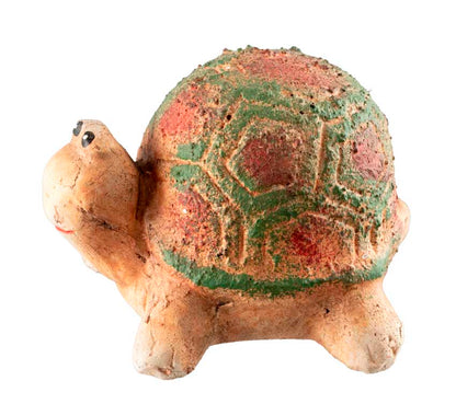 Tortue En Résine Imitation Pierre – Statuette Décorative Asiatique