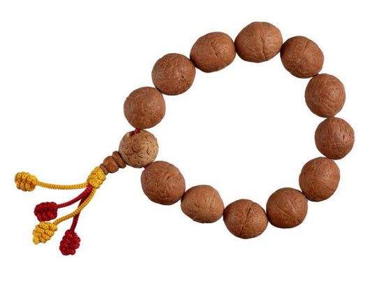 Bracelet Graine De Bodhi Ajustable – Artisanat Ethnique Du Népal