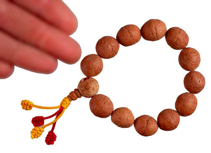 Bracelet Graine De Bodhi Ajustable – Artisanat Ethnique Du Népal