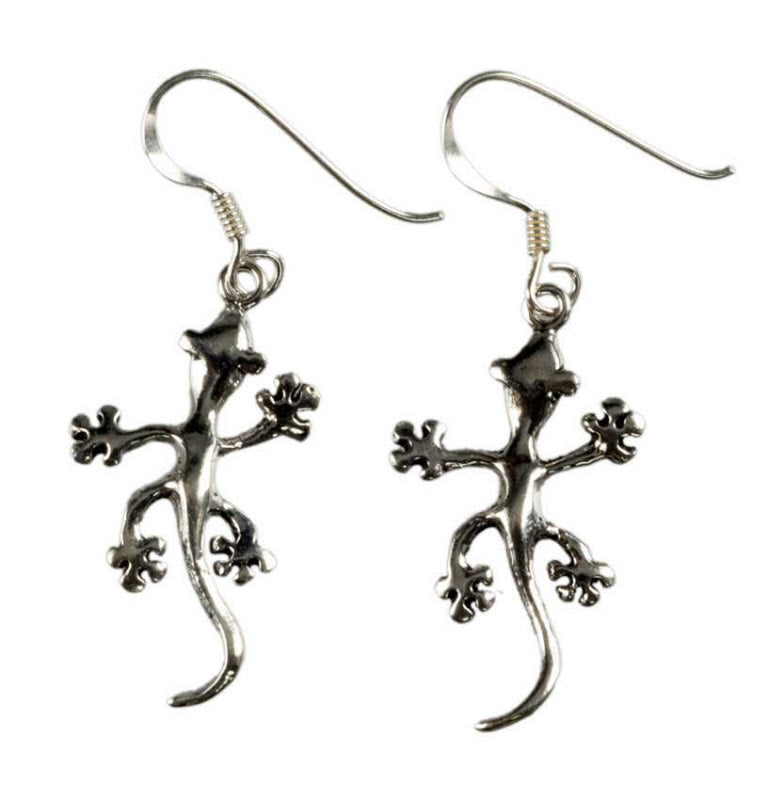 Boucles d’Oreilles Lézard en Argent 925