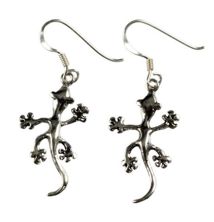 Boucles d’Oreilles Lézard en Argent 925