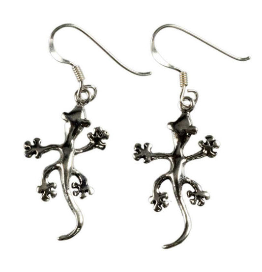 Boucles d’Oreilles Lézard en Argent 925