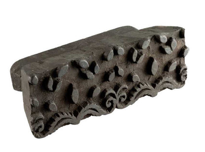 Tampon Indien En Bois Du Rajasthan – Block Print Ancien Motif Ornemental