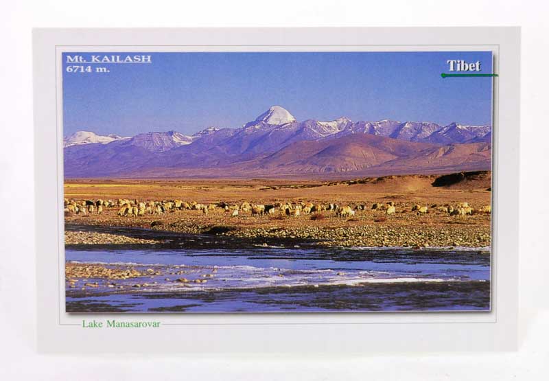 Carte Postale Mont Kailash – Montagne Sacrée de l’Himalaya