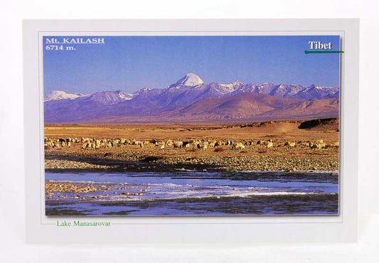 Carte Postale Mont Kailash – Montagne Sacrée de l’Himalaya