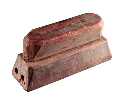 Tampon Indien En Bois Sculpté Du Rajasthan Motif Délicat