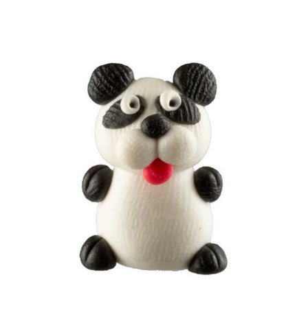Figurine Miniature Panda – Artisanat Thaïlandais en Pâte Polymère