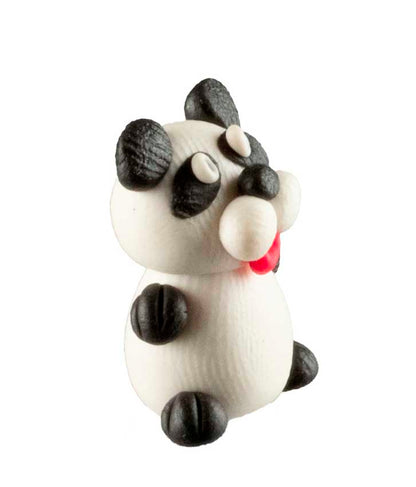 Figurine Miniature Panda – Artisanat Thaïlandais en Pâte Polymère