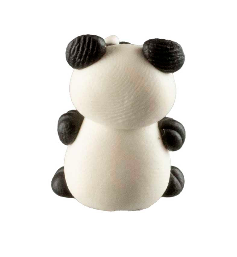 Figurine Miniature Panda – Artisanat Thaïlandais en Pâte Polymère