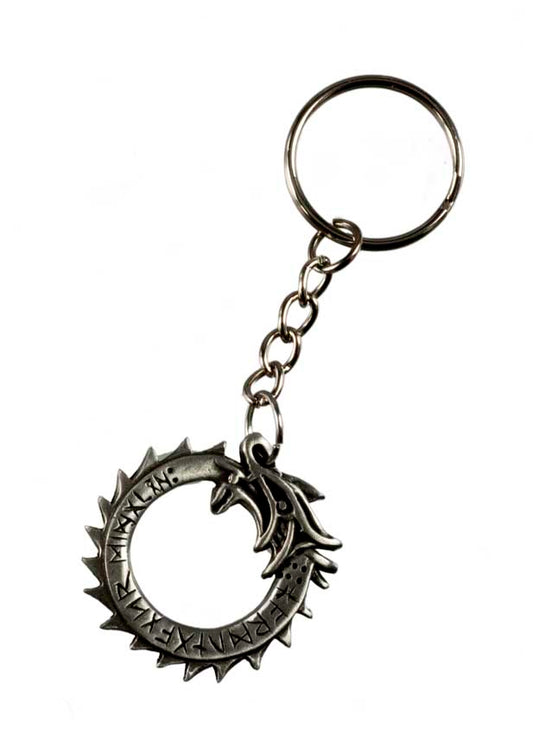 Porte-Clé Dragon Ouroboros – Symbole Mystique et Ésotérique