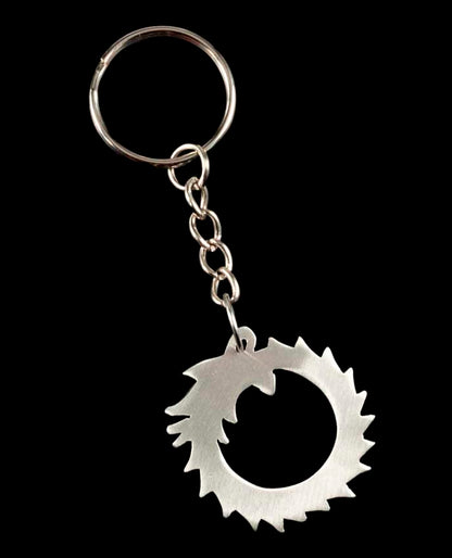 Porte-Clé Dragon Ouroboros – Symbole Mystique et Ésotérique