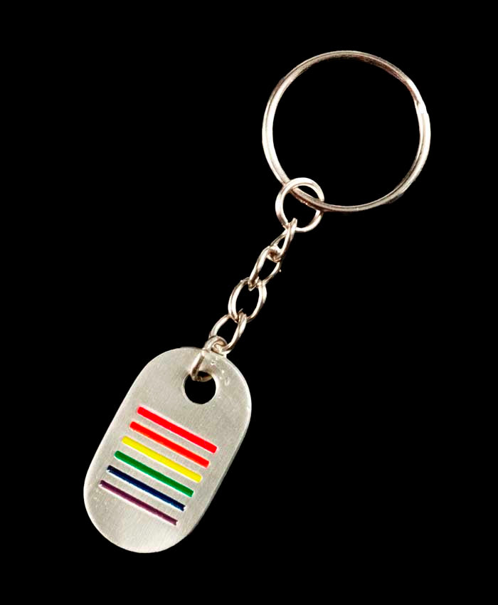 Porte-Clé LGBT Arc-en-Ciel – Symbole de Fierté et de Diversité