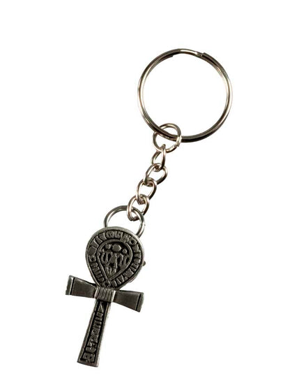 Porte-Clé Croix Ankh en Métal – Symbole de Vie de l’Égypte Ancienne