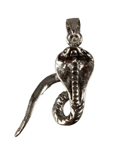 Pendentif Serpent Cobra en Argent Massif 925 – Bijou Ethnique et Symbolique