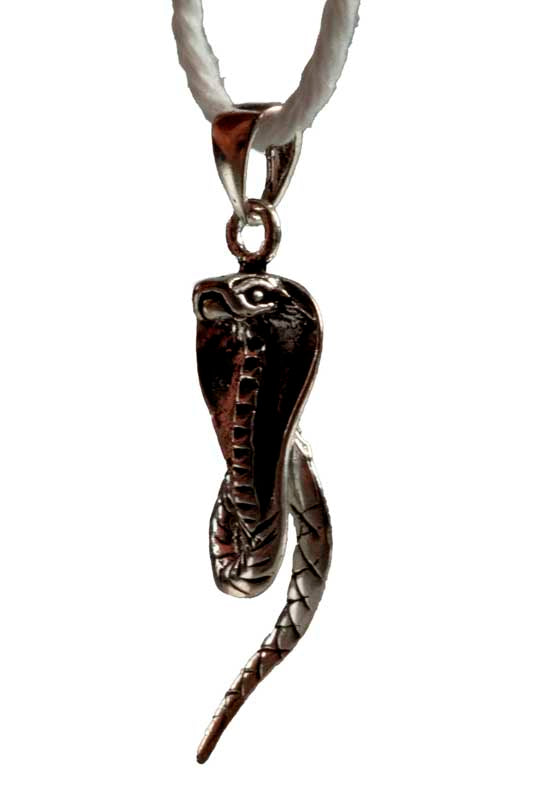 Pendentif Serpent Cobra en Argent Massif 925 – Bijou Ethnique et Symbolique