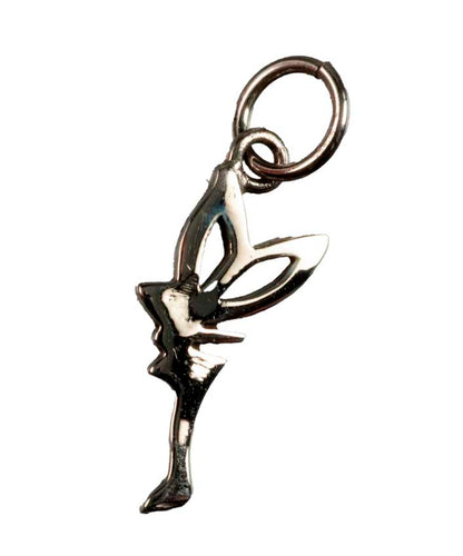 Pendentif Fée ou Elfe en Argent Massif 925 – Bijou Minimaliste et Élégant