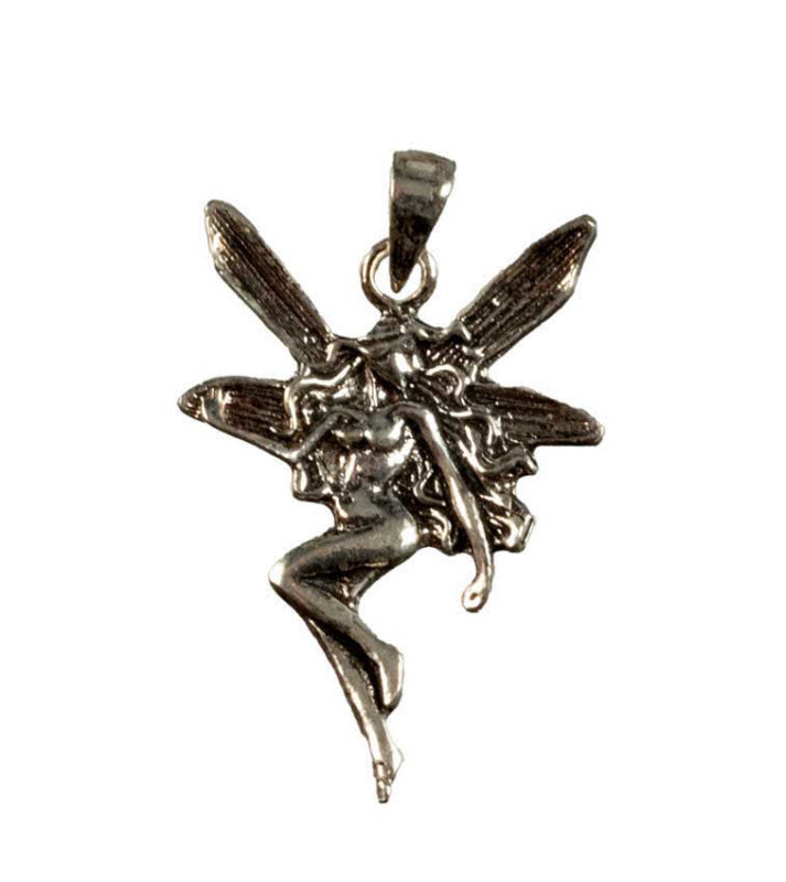 Pendentif Fée ou Elfe en Argent Massif 925 – Bijou Féérique et Enchanteur