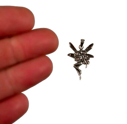 Pendentif Fée ou Elfe en Argent Massif 925 – Bijou Féérique et Enchanteur