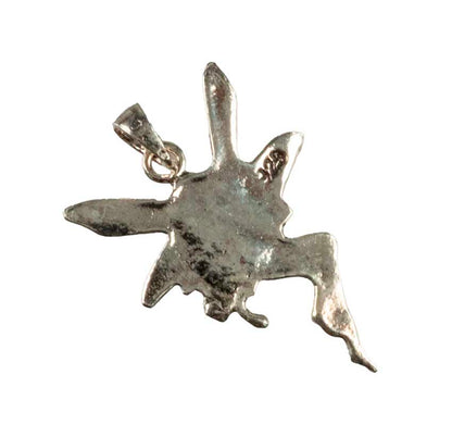 Pendentif Fée ou Elfe en Argent Massif 925 – Bijou Féérique et Enchanteur