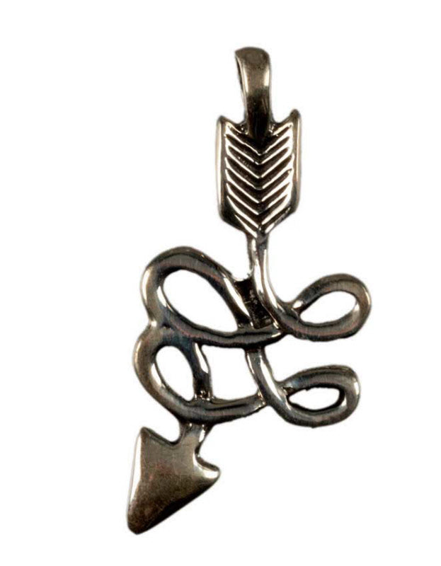 Pendentif Flèche en Argent Massif 925 – Bijou Minimaliste et Symbolique