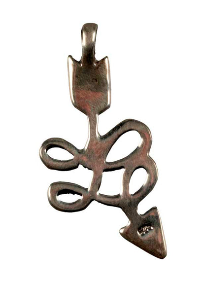 Pendentif Flèche en Argent Massif 925 – Bijou Minimaliste et Symbolique