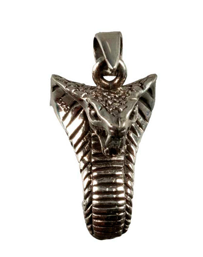 Pendentif Serpent Cobra en Argent Massif 925 – Bijou Puissant et Symbolique