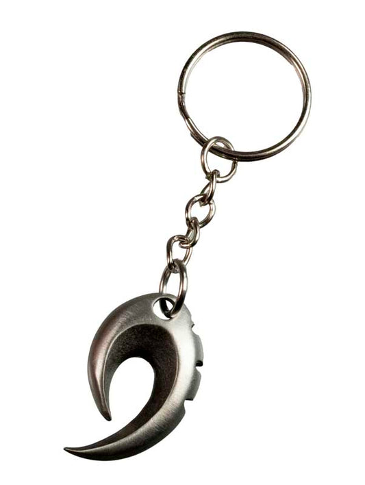 Bijou de Sac ou Porte-Clé Poisson Maori en Métal – Inspiration Polynésienne